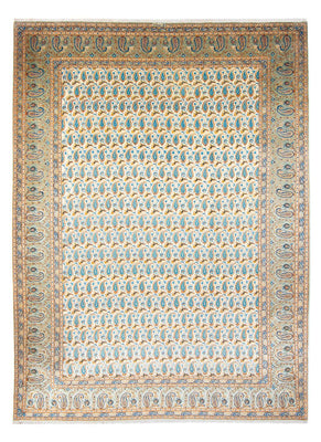 Persiska mattor - Keshan - 350 x 270 cm - ljusgrön
