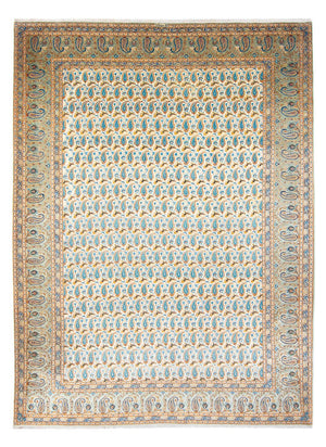 Persiska mattor - Keshan - 350 x 270 cm - ljusgrön