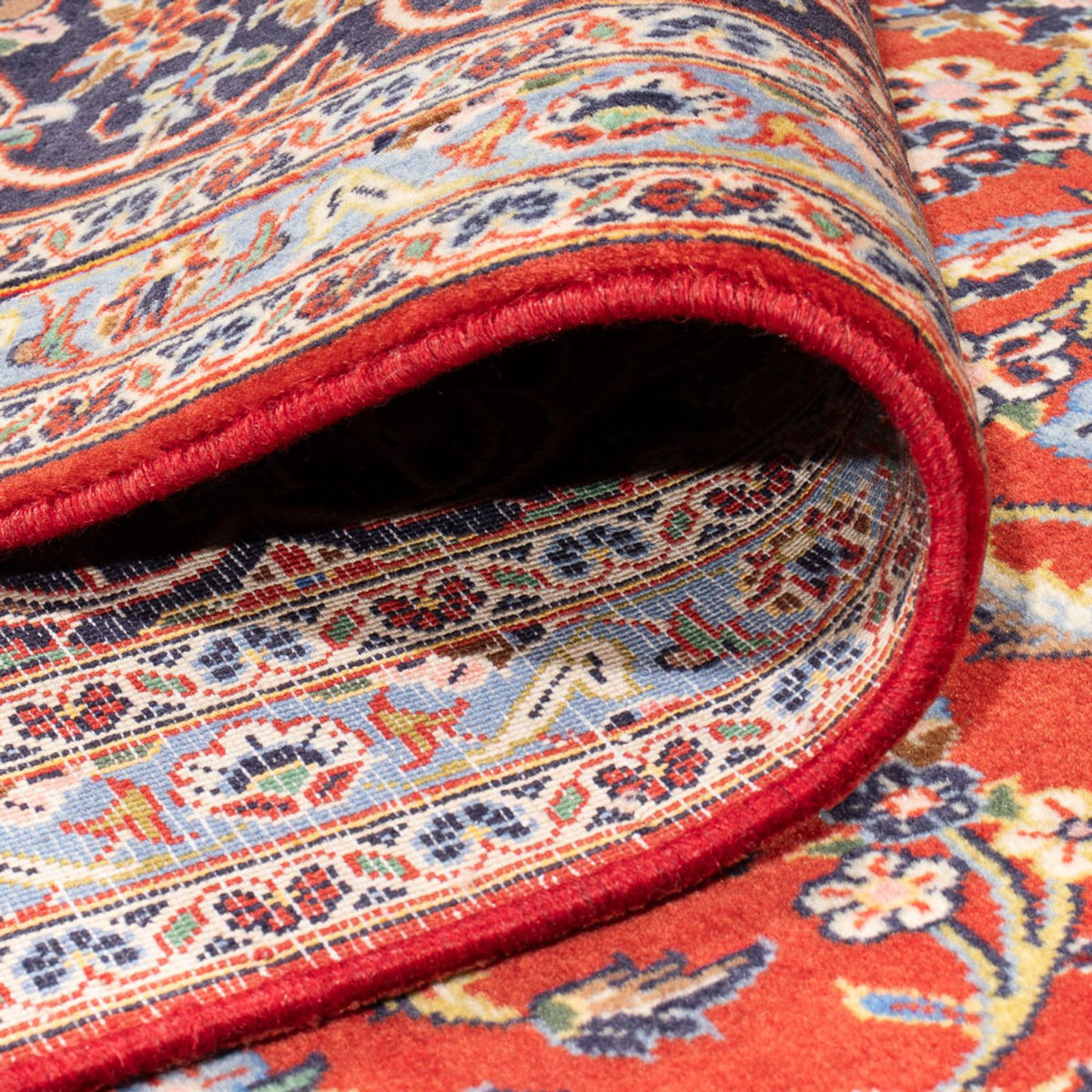 Persiska mattor - Keshan - 336 x 234 cm - röd