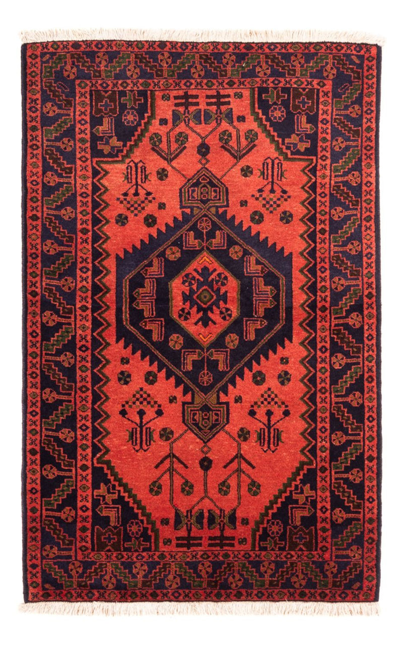 Persisk matta - Nomadic - 153 x 104 cm - ljusröd