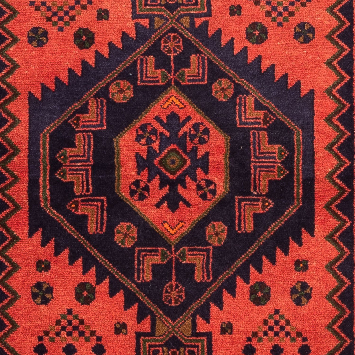 Persisk matta - Nomadic - 153 x 104 cm - ljusröd
