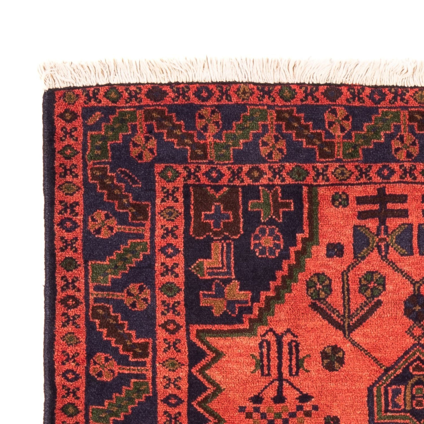 Persisk matta - Nomadic - 153 x 104 cm - ljusröd