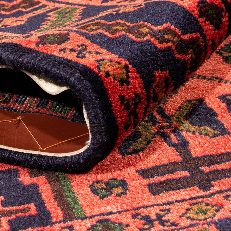 Persisk matta - Nomadic - 153 x 104 cm - ljusröd