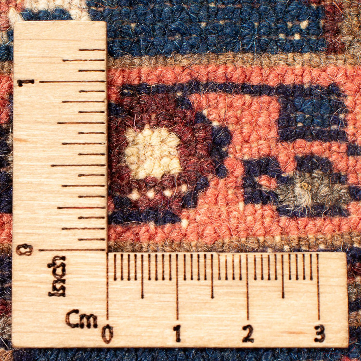 Persisk matta - Nomadic - 90 x 75 cm - blå