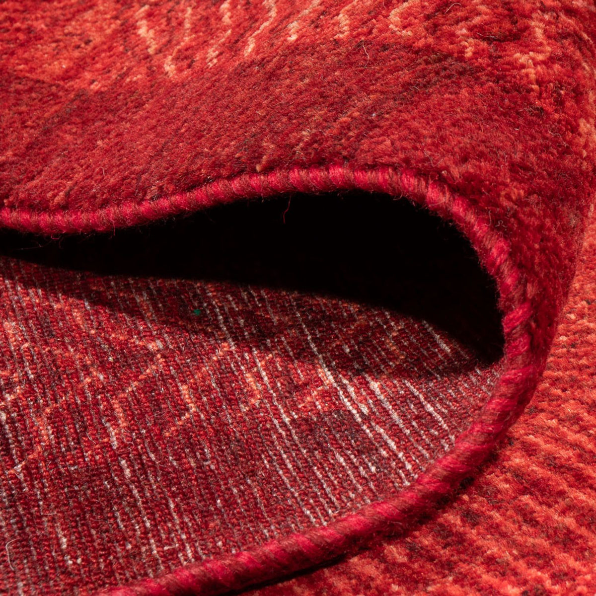 Gabbeh-matta - Loribaft Persian - 384 x 284 cm - röd