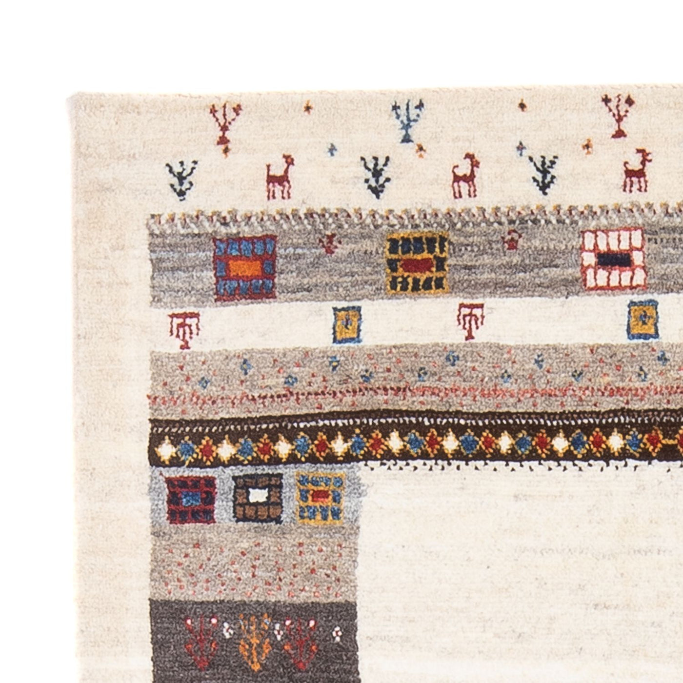 Loribaft Mattan 136x85cm - Perserteppich Wollteppich