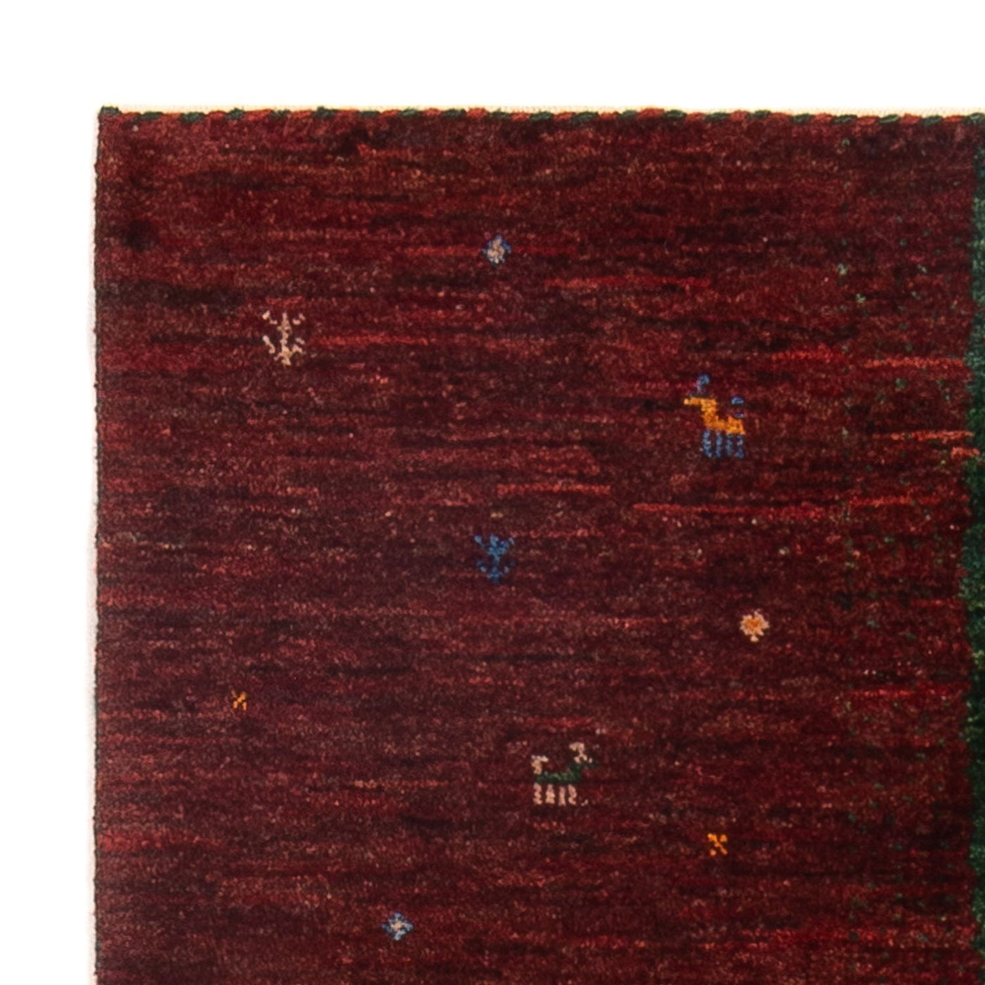 Loribaft Mattan 126x82cm - Perserteppich Wollteppich