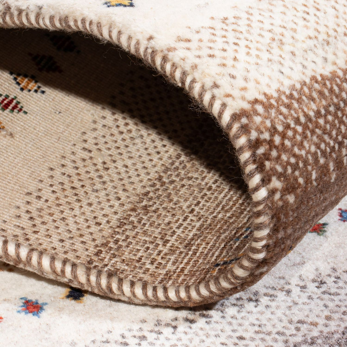 Gabbeh-matta - Loribaft Persian - 127 x 83 cm - flerfärgad