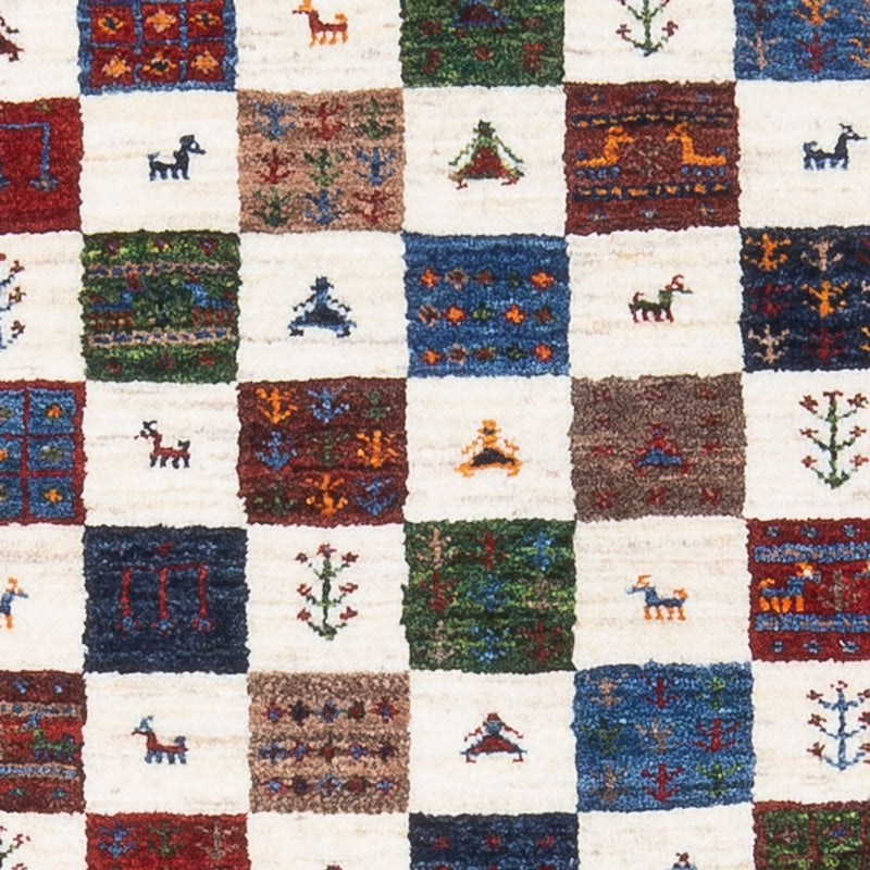 Gabbeh-matta - Loribaft Persian - 132 x 78 cm - flerfärgad