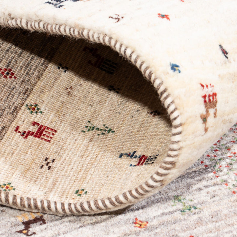 Gabbeh-matta - Loribaft Persian - 128 x 86 cm - flerfärgad