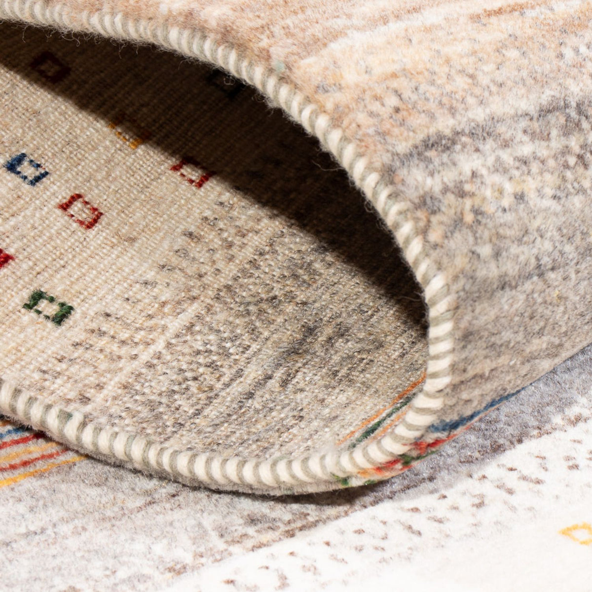 Gabbeh-matta - Loribaft Persian - 142 x 82 cm - flerfärgad