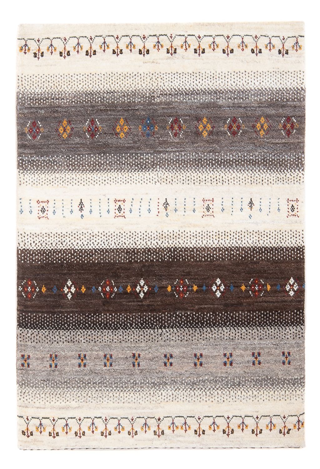 Gabbeh-matta - Loribaft Persian - 124 x 82 cm - flerfärgad