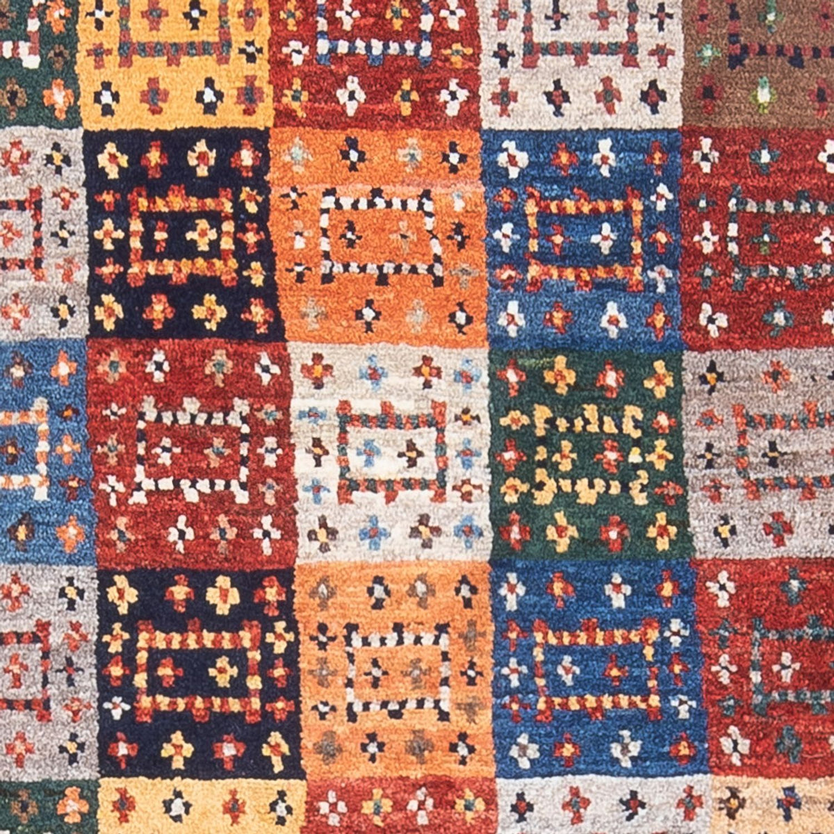 Gabbeh-matta - Loribaft Persian - 136 x 85 cm - flerfärgad