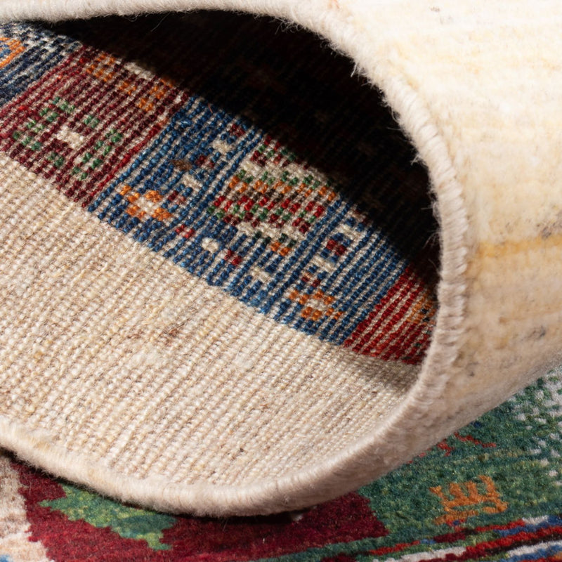 Gabbeh-matta - Loribaft Persian - 136 x 85 cm - flerfärgad