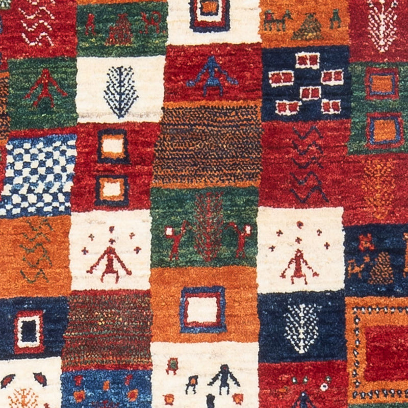 Gabbeh-matta - Loribaft Persian - 130 x 84 cm - flerfärgad