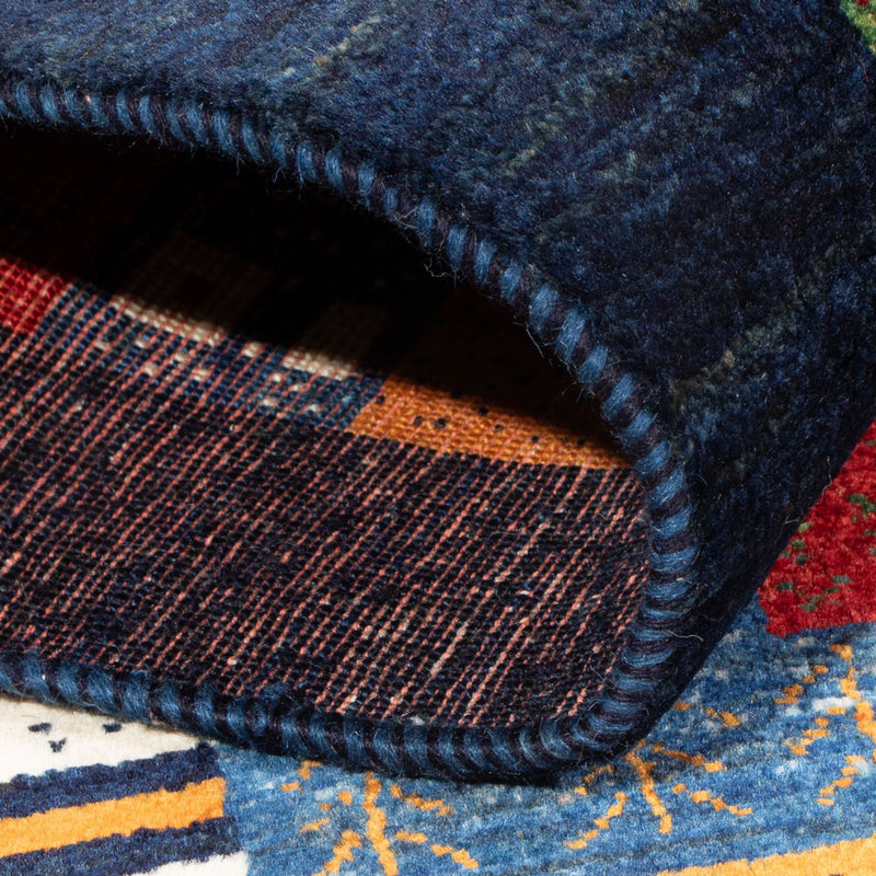 Gabbeh-matta - Loribaft Persian - 129 x 83 cm - flerfärgad