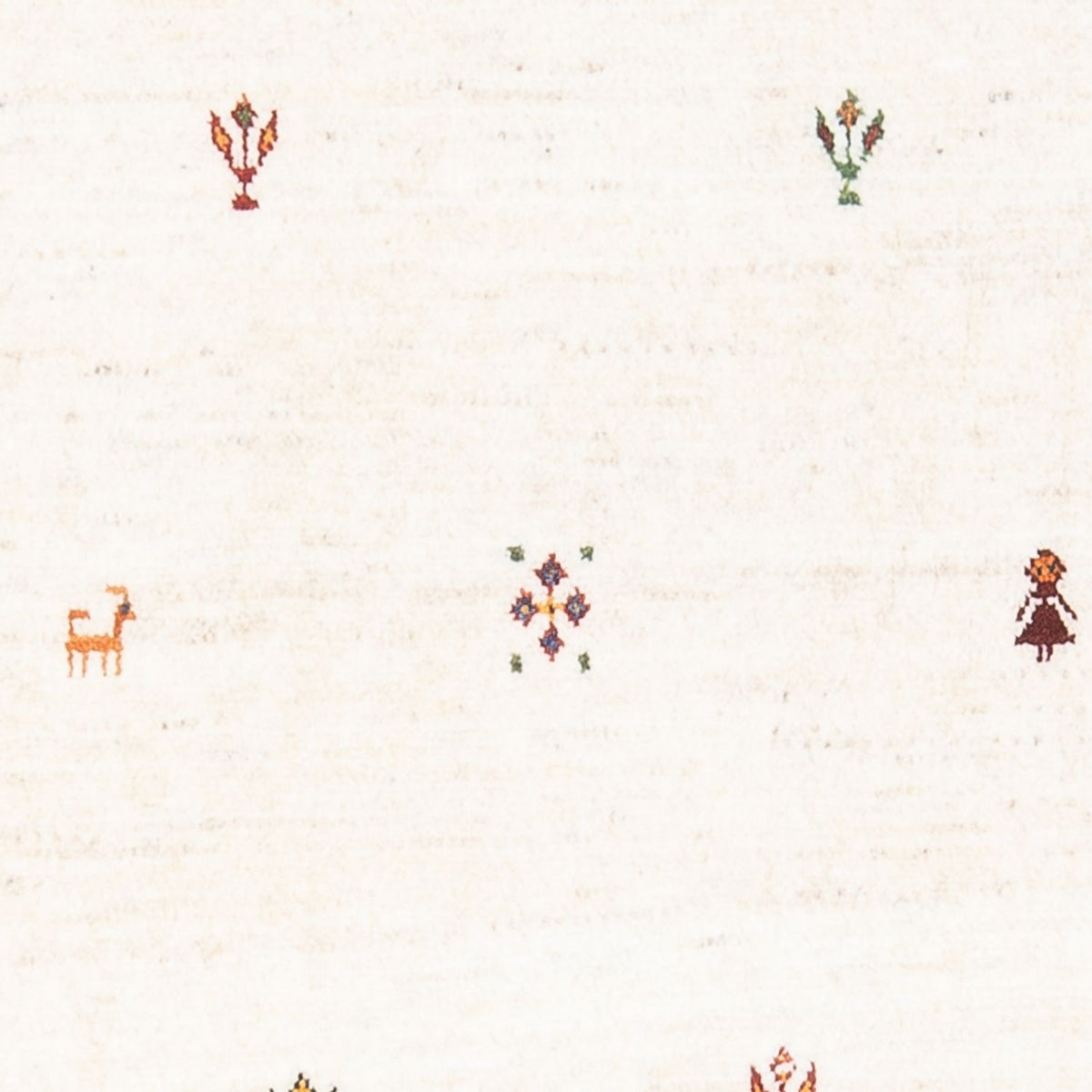 Gabbeh-matta - Loribaft Persian - 126 x 88 cm - flerfärgad