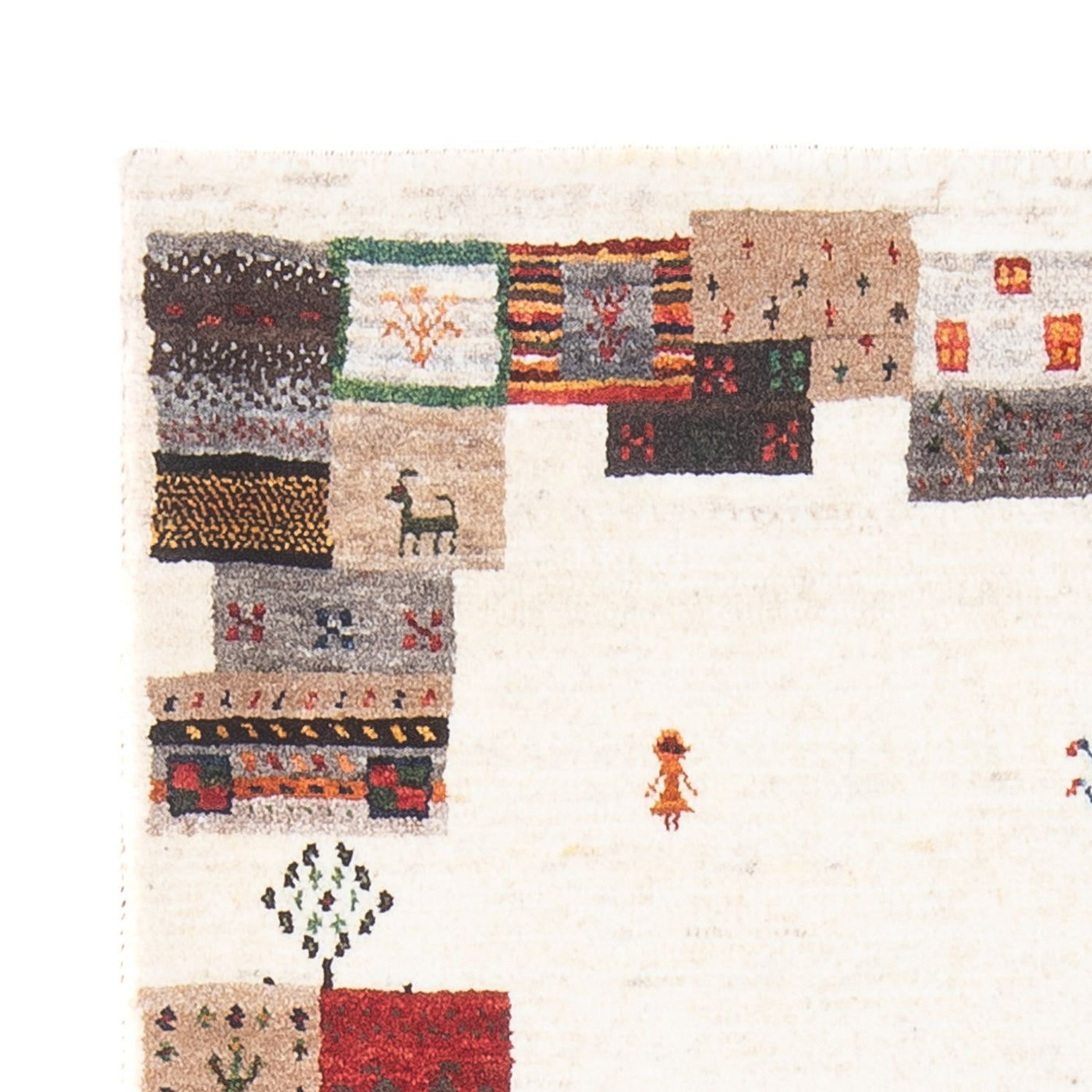Loribaft Mattan 126x88cm - Perserteppich Wollteppich