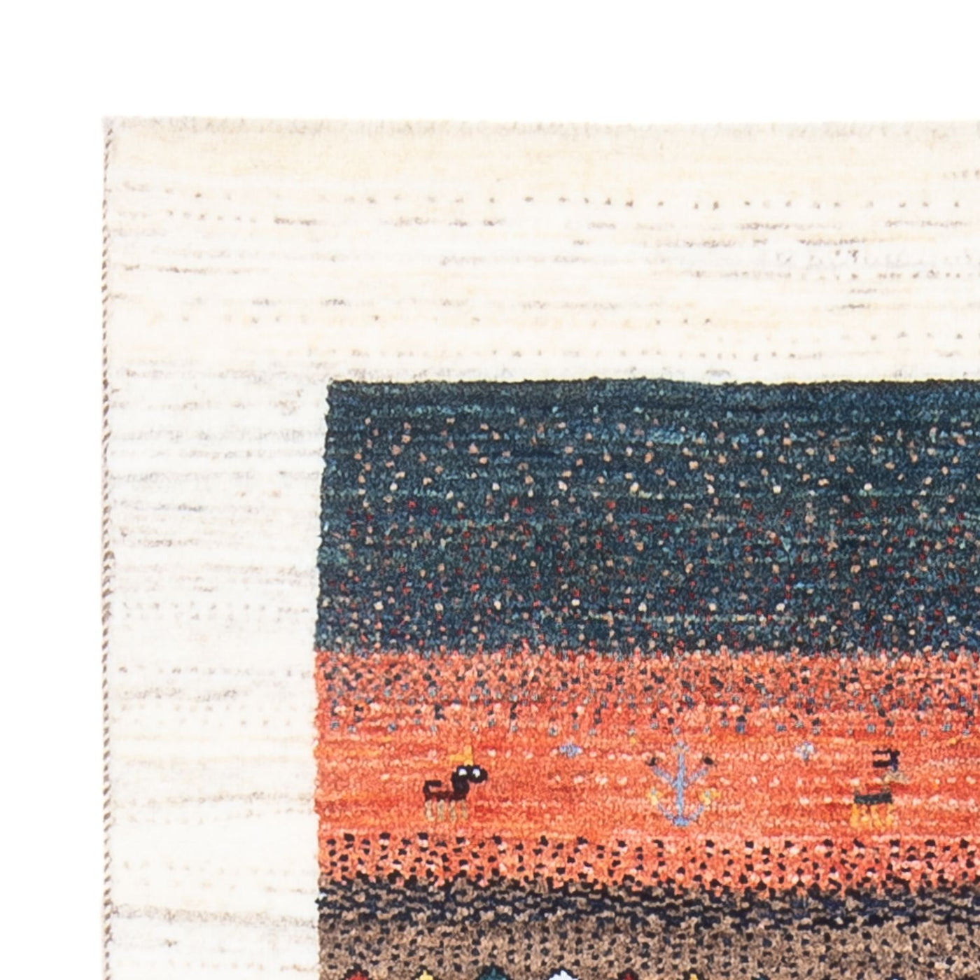 Loribaft Mattan 130x80cm - Perserteppich Wollteppich