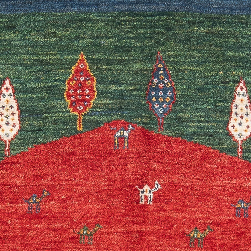 Gabbeh-matta - Loribaft Persian - 131 x 81 cm - flerfärgad