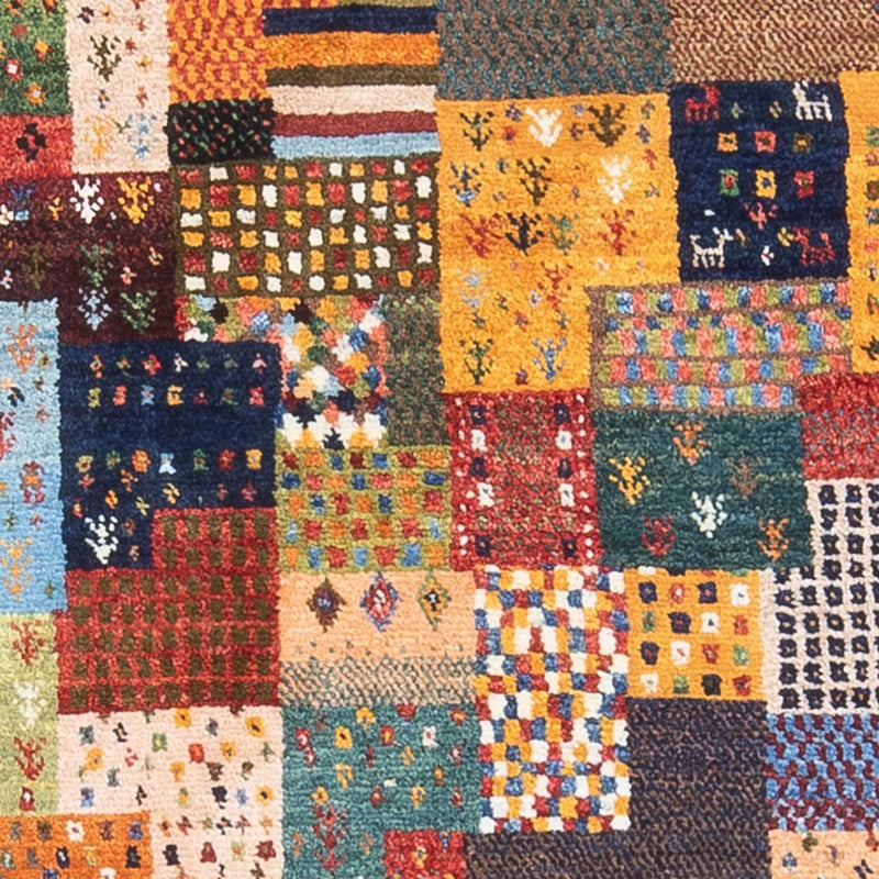 Gabbeh-matta - Loribaft Persian - 134 x 82 cm - flerfärgad