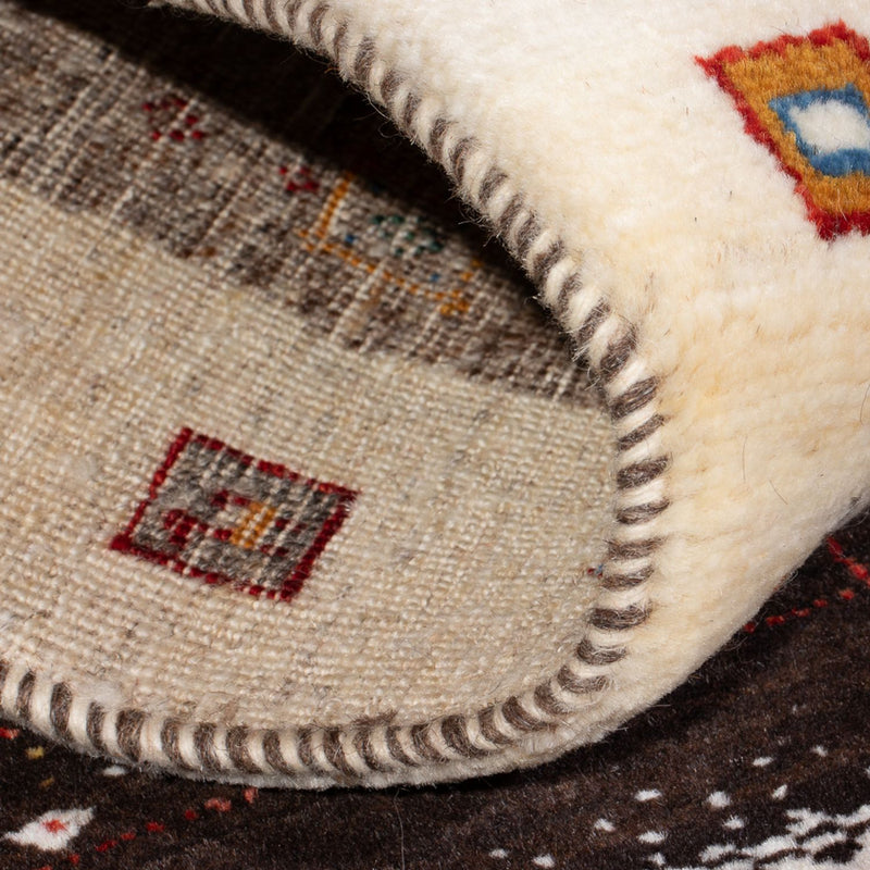 Gabbeh-matta - Loribaft Persian - 125 x 87 cm - flerfärgad