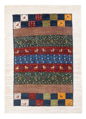 Gabbeh-matta - Loribaft Persian - 131 x 86 cm - flerfärgad