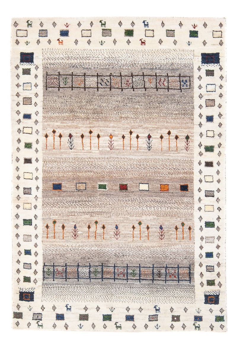 Gabbeh-matta - Loribaft Persian - 134 x 86 cm - flerfärgad