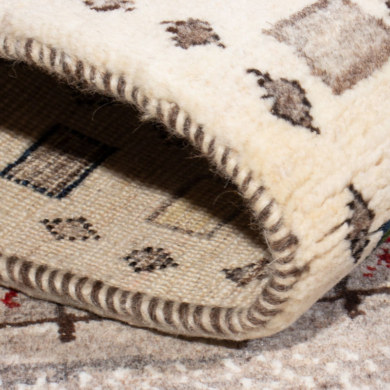 Gabbeh-matta - Loribaft Persian - 134 x 86 cm - flerfärgad