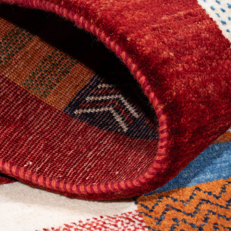 Gabbeh-matta - Loribaft Persian - 138 x 83 cm - flerfärgad