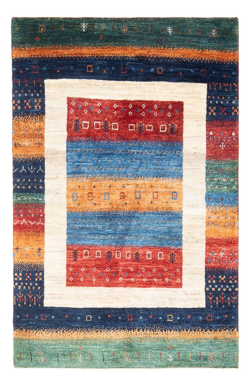 Gabbeh-matta - Loribaft Persian - 138 x 83 cm - flerfärgad