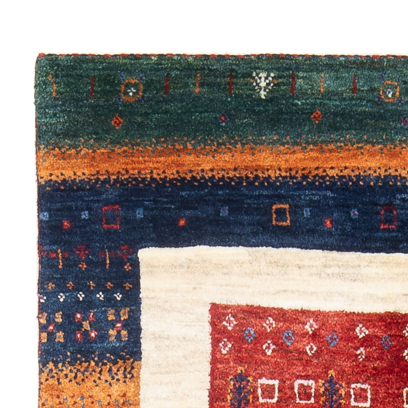 Loribaft Mattan 138x83cm - Perserteppich Wollteppich