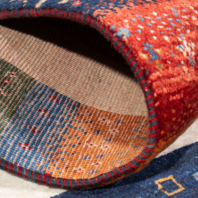 Gabbeh-matta - Loribaft Persian - 138 x 83 cm - flerfärgad