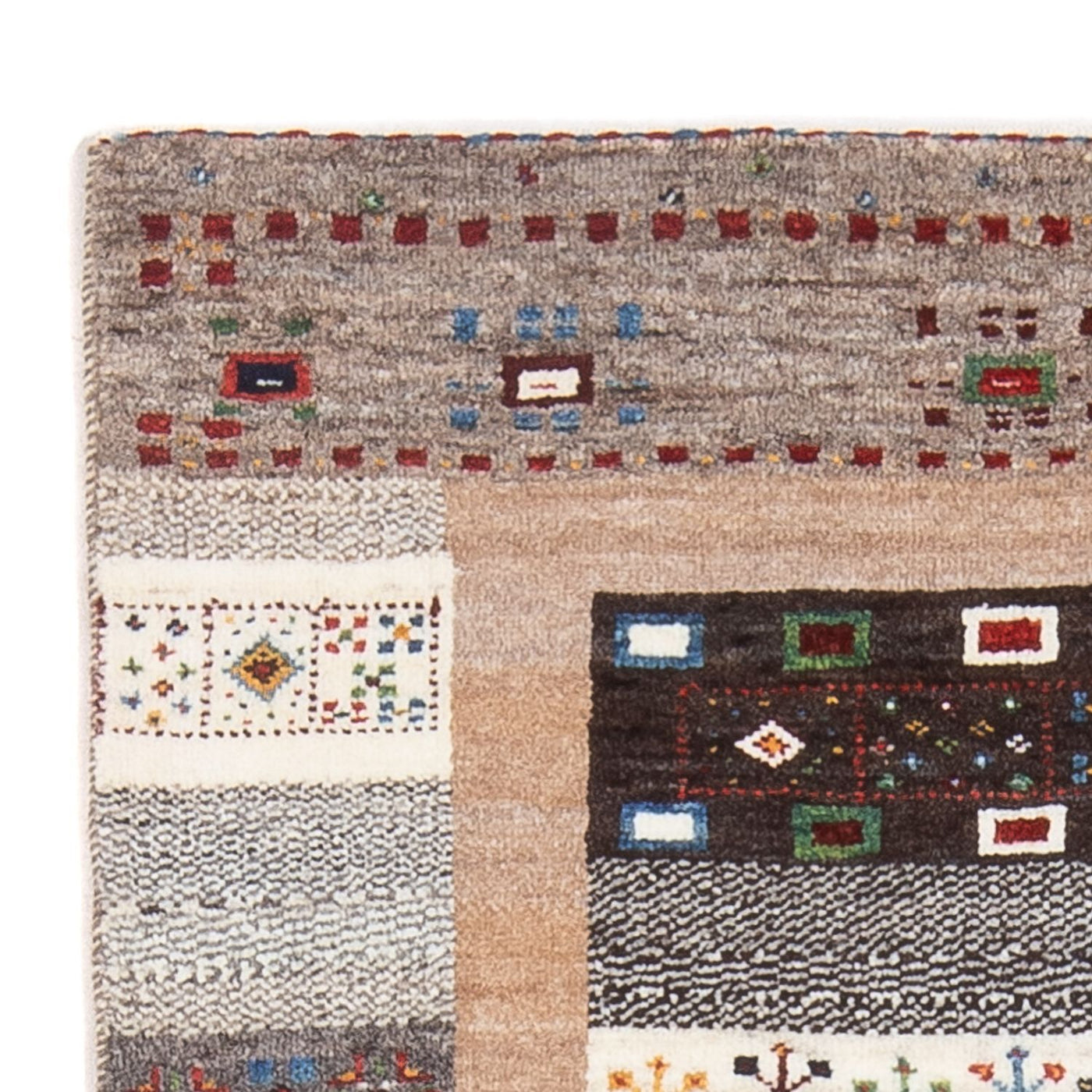 Gabbeh-matta - Loribaft Persian - 127 x 83 cm - flerfärgad