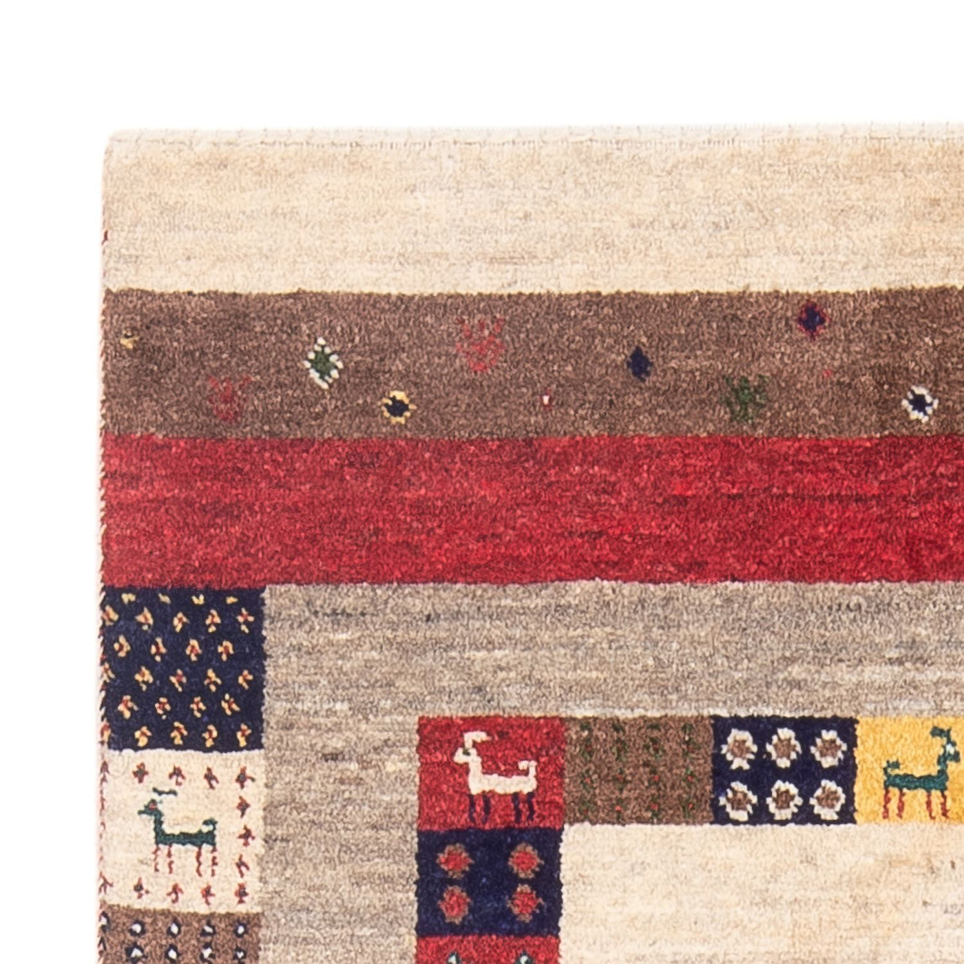 Loribaft Mattan 122x83cm - Perserteppich Wollteppich