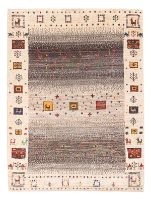 Gabbeh-matta - Loribaft Persian - 123 x 86 cm - flerfärgad