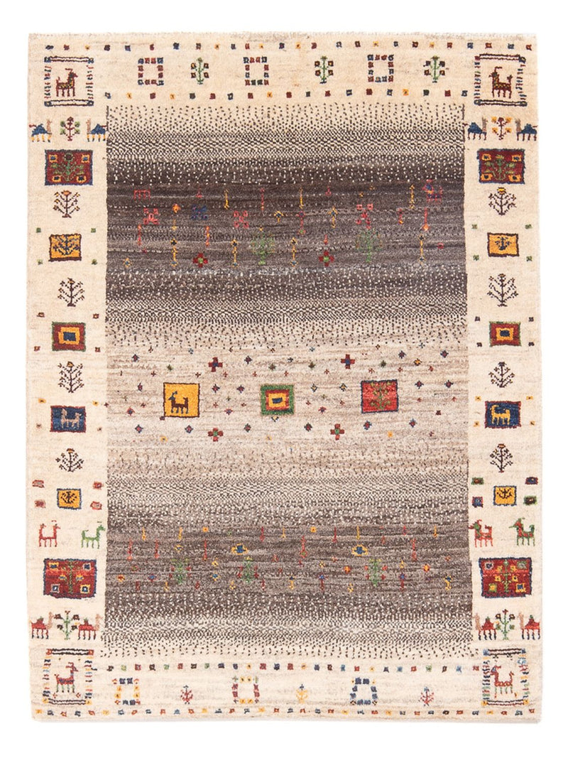 Gabbeh-matta - Loribaft Persian - 123 x 86 cm - flerfärgad