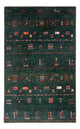 Loribaft Mattan 136x85cm - Perserteppich Wollteppich