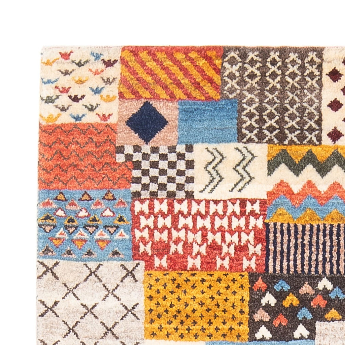 Loribaft Mattan 125x82cm - Perserteppich Wollteppich