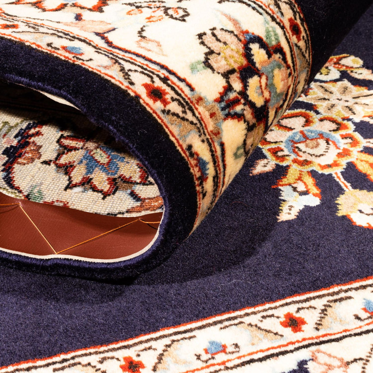 Persisk matta - Classic - 172 x 117 cm - mörkblå