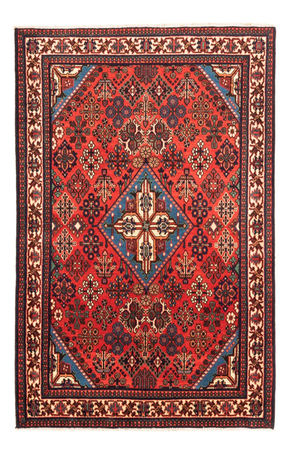 Persisk matta - Nomadic - 156 x 105 cm - röd