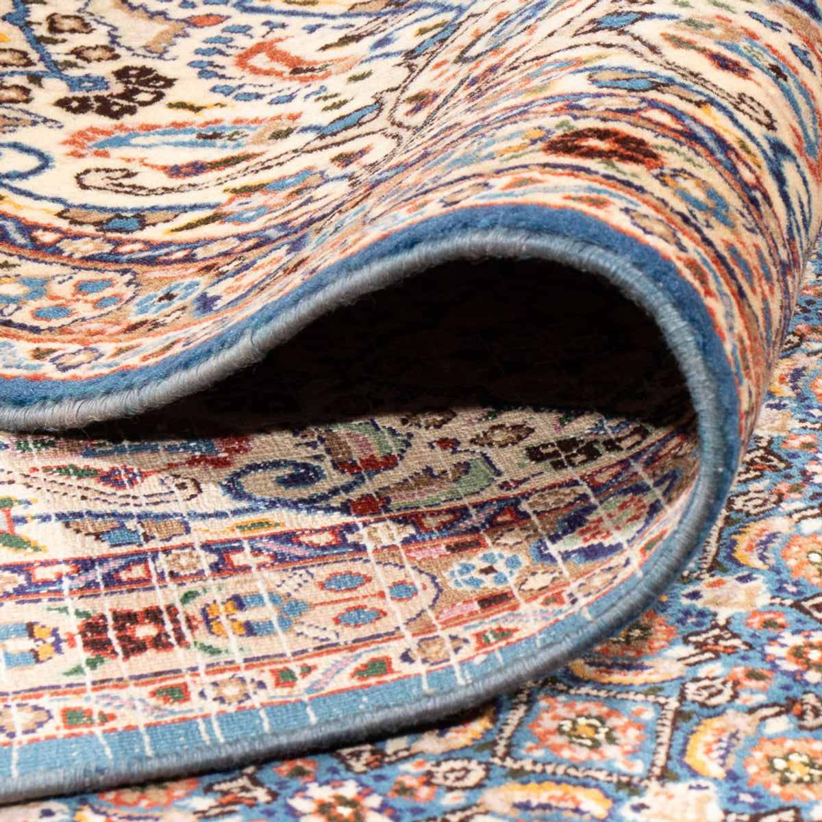 Persisk matta - Classic - 340 x 242 cm - mörkblå