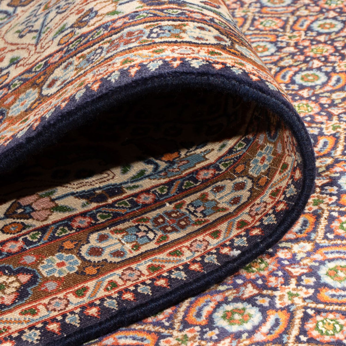 Persisk matta - Classic - 340 x 245 cm - mörkblå