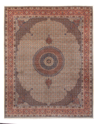 Persisk matta - Classic - 397 x 301 cm - mörk beige