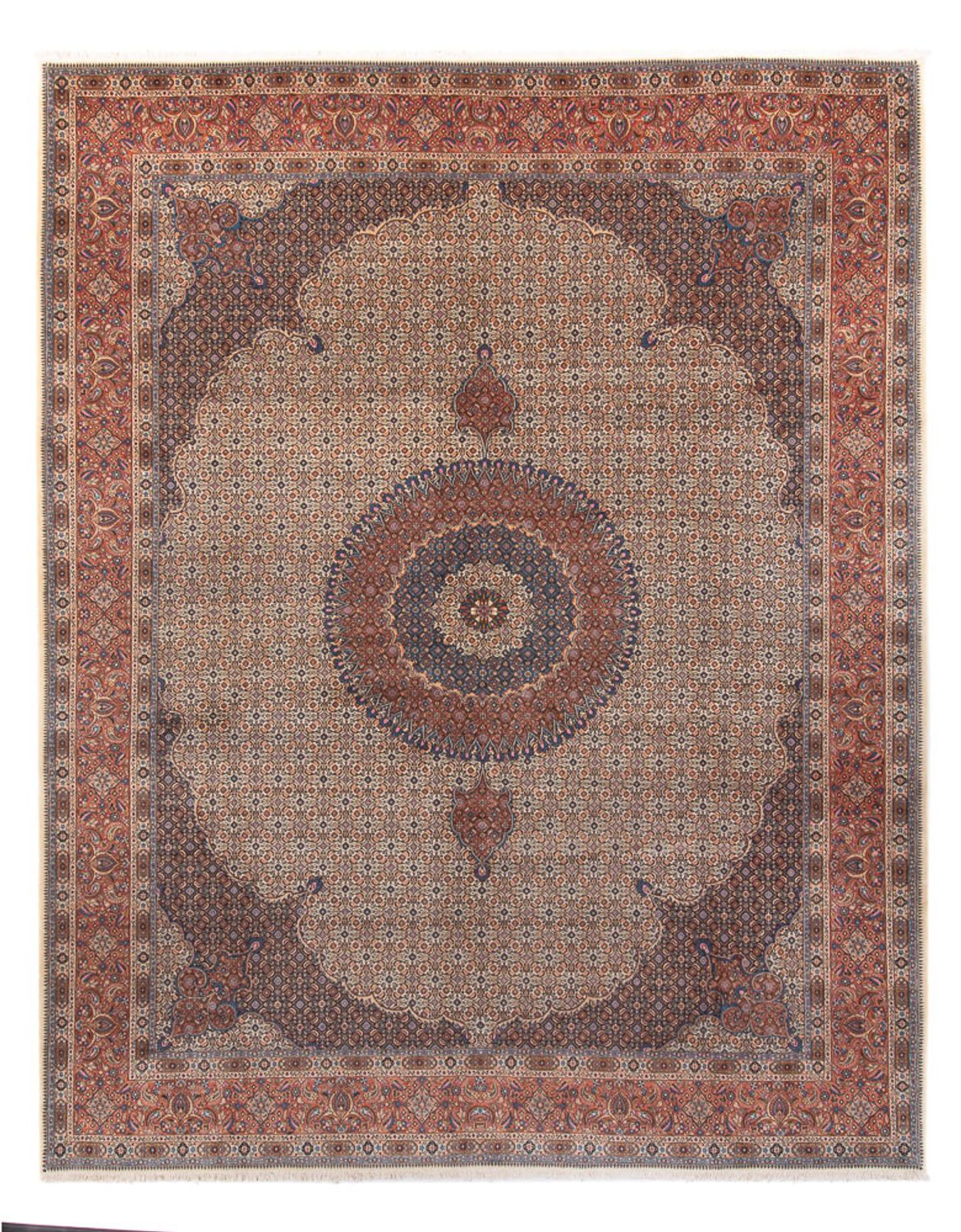 Persisk matta - Classic - 397 x 301 cm - mörk beige