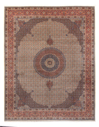 Persisk matta - Classic - 397 x 301 cm - mörk beige