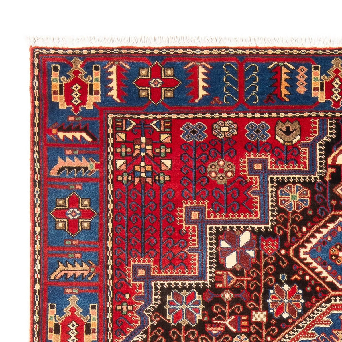 Persisk matta - Nomadic - 200 x 143 cm - röd