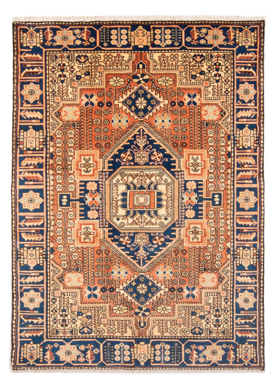 Persisk matta - Nomadic - 200 x 140 cm - ljusbeige