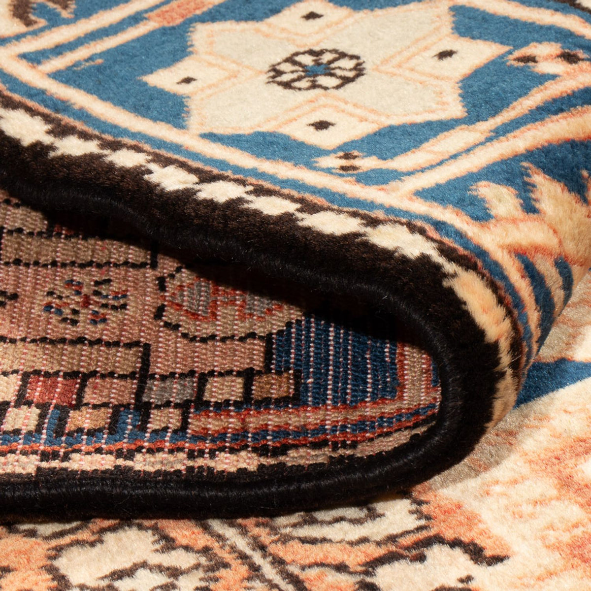 Persisk matta - Nomadic - 200 x 140 cm - ljusbeige