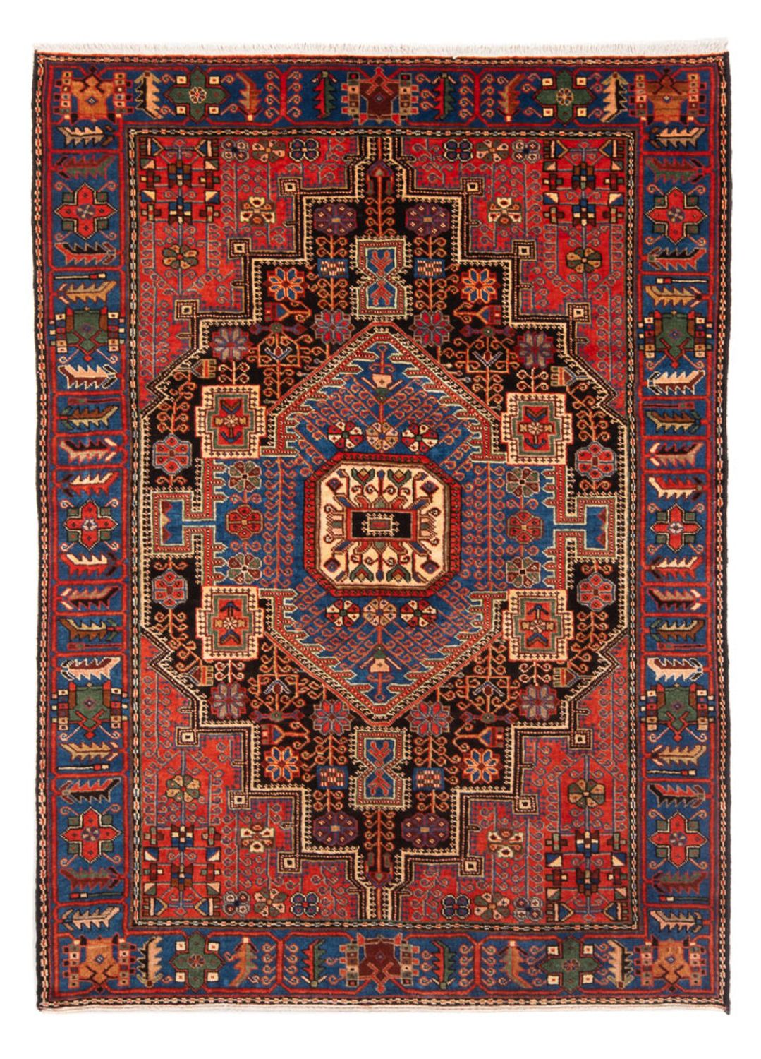 Persisk matta - Nomadic - 205 x 137 cm - blå